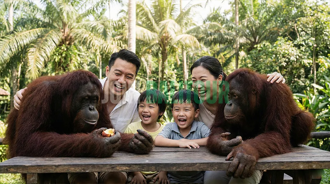 Bali Zoo Tickets 2025 – Breakfast with Orangutan & Elephant Experience